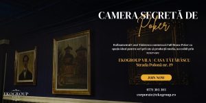 Poker set exclusivist: Full House Poker, camera de poker secretă pentru experiențe private rafinate